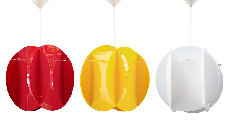 Anna-maija Salo, A SET OF 3 PENDANT LAMPS.