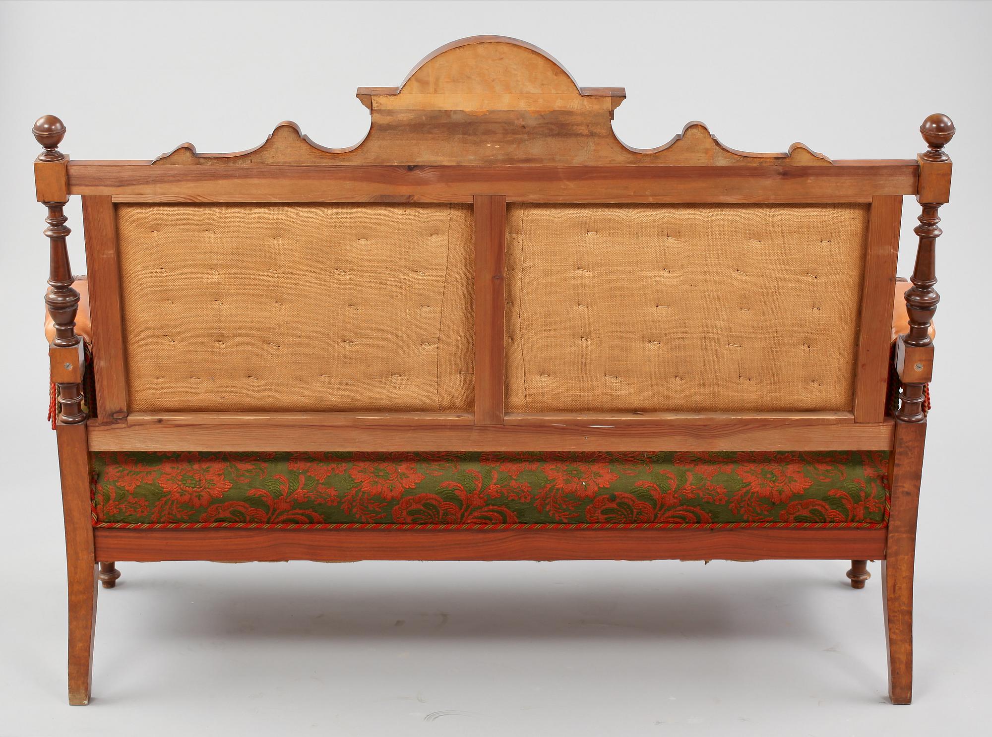 SOFFA, nyrenässans, omkring 1870.
