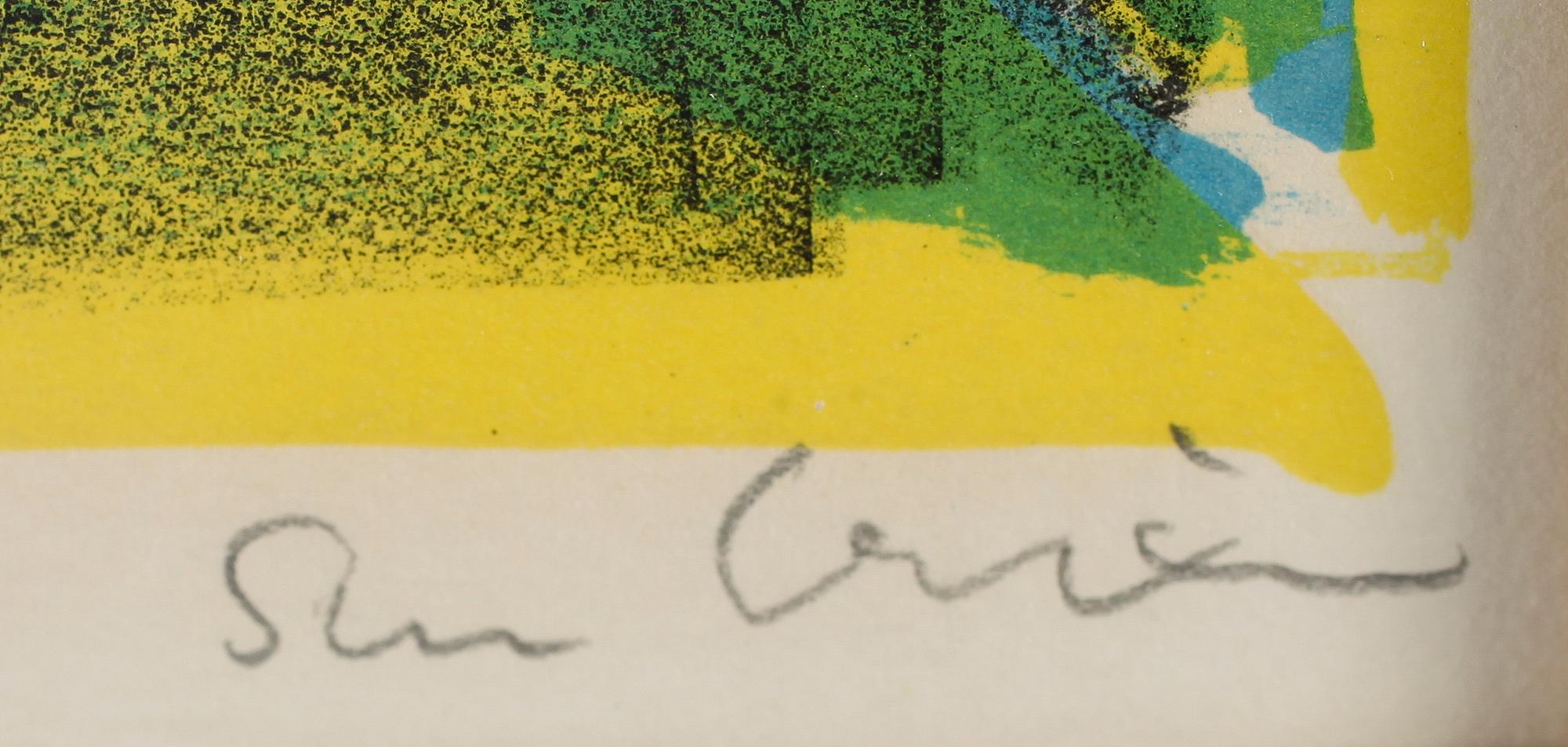 SVEN X:ET ERIXSON, färglitografi, signerad, numrerad IV/XXI.