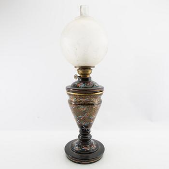 Table foot lamp around 1900.