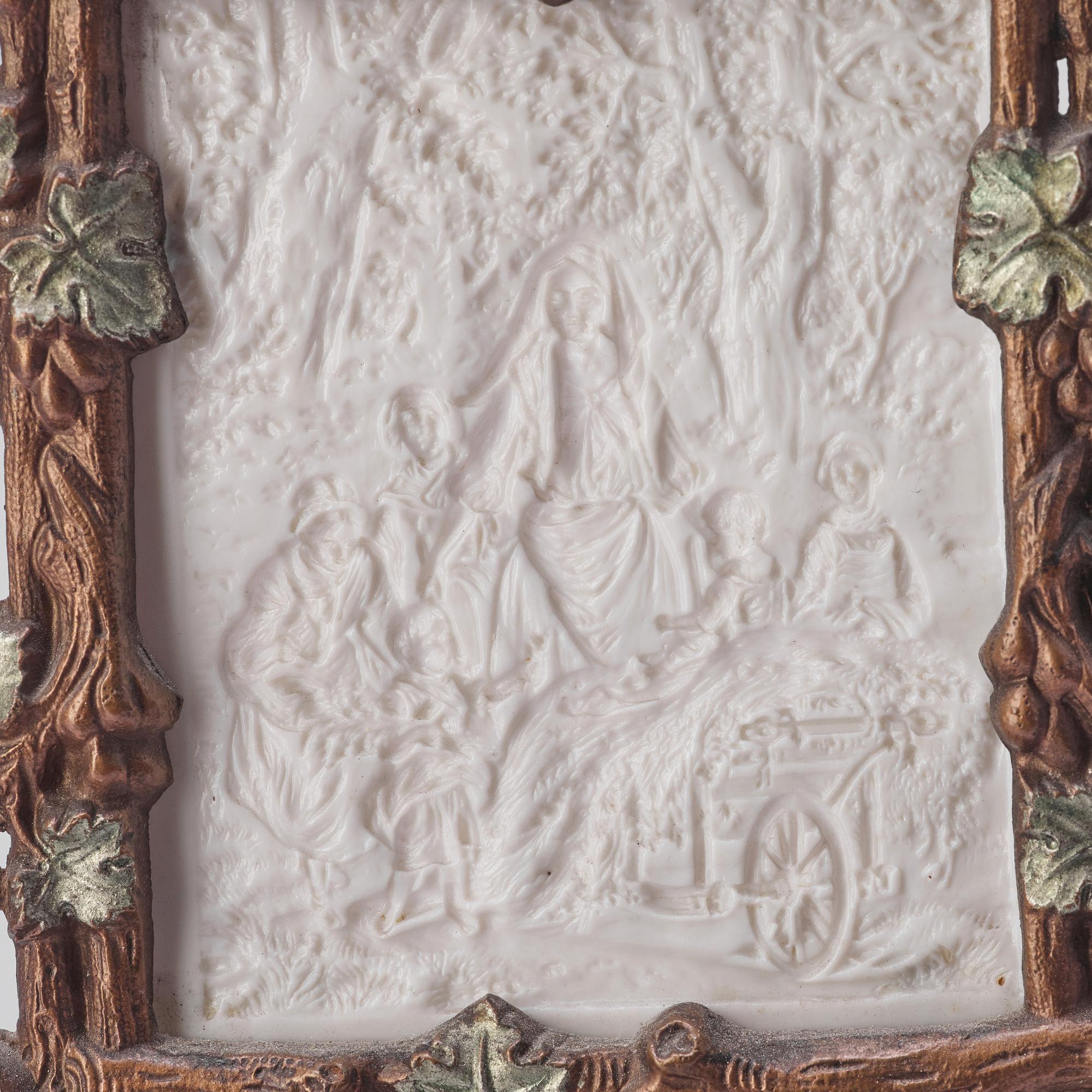 Two candlesticks, 19 ct.