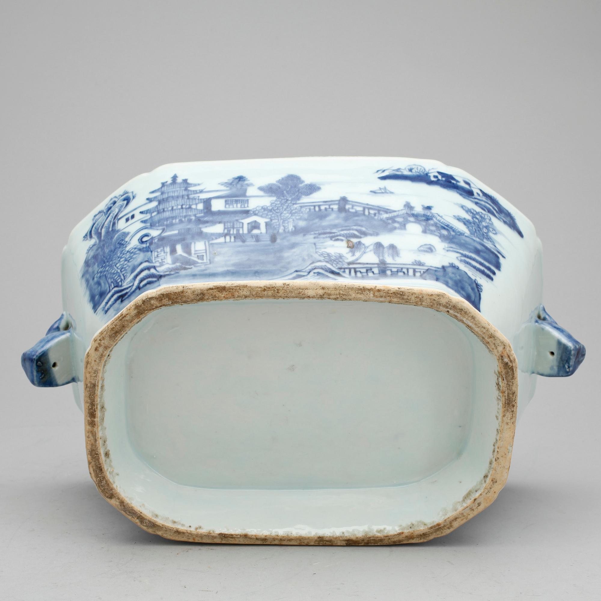 TERRIN, porslin, Kina, Qianlong (1736-1795), Qing Dynastin.
