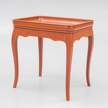 A tray table, "Hällestad", from IKEA's 18th-century series, late 20th century.