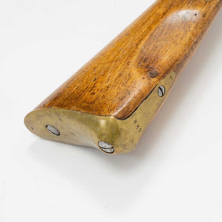 A Swedish flintlock gun 1815-26 pattern.