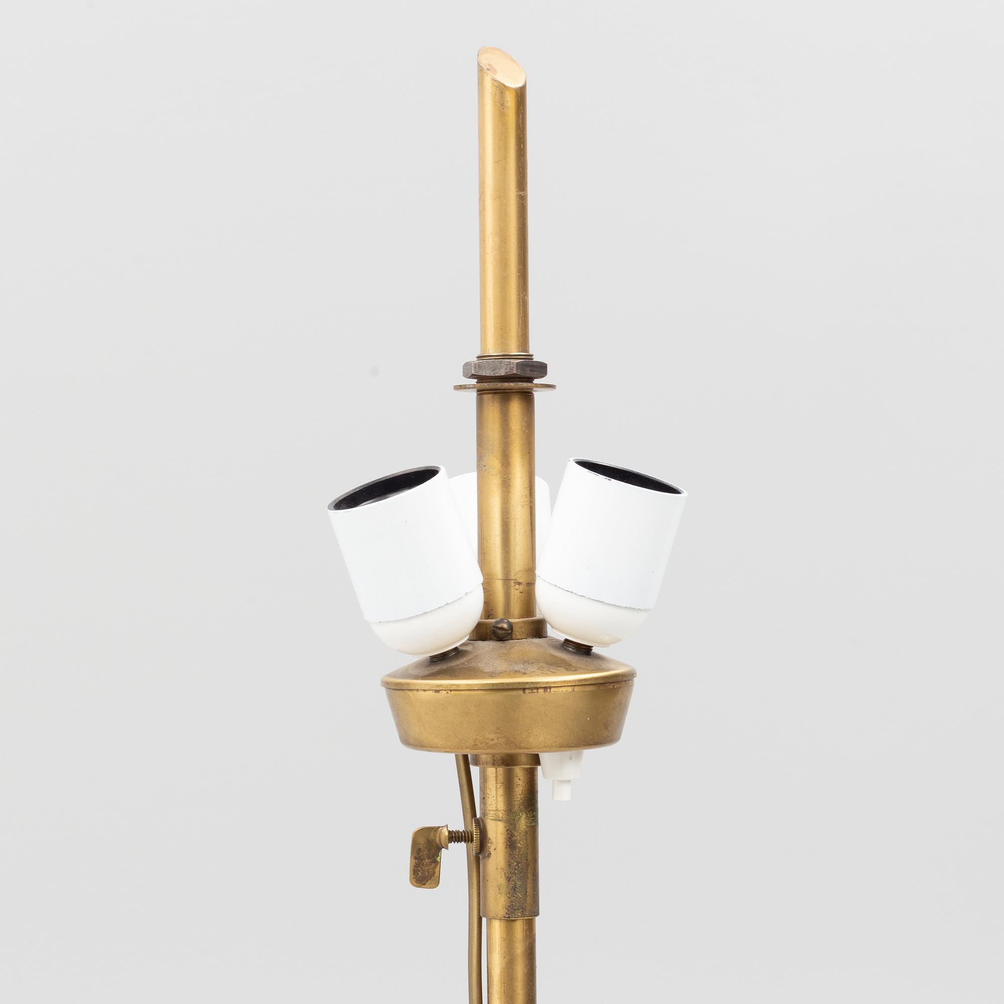 Floor lamp, branded with badge Svensk Hemslöjd, typ B 3900.