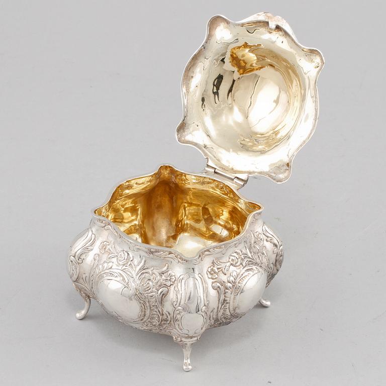 SOCKERSKRIN, silver, GEWE, 1975. Vikt ca 330 g.