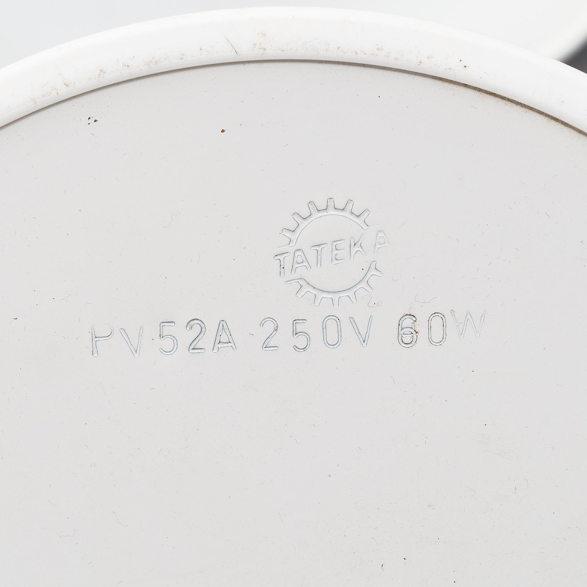 Bordslampa, modell PV52A, Tateka 1950-tal.