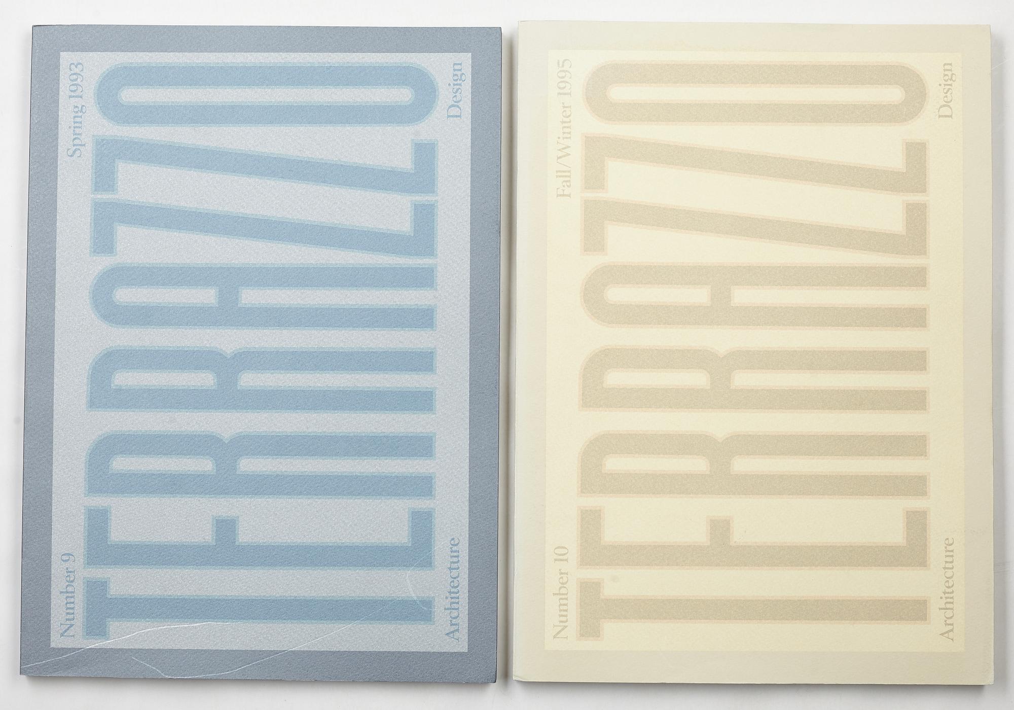 Terrazzo magazine, issues 1-10, 1988-1995. - Bukowskis