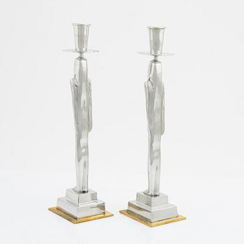 Edvin Öhrström, a pair of 'Egyptian' candlesticks, Svenskt Tenn, Stockholm 2015.