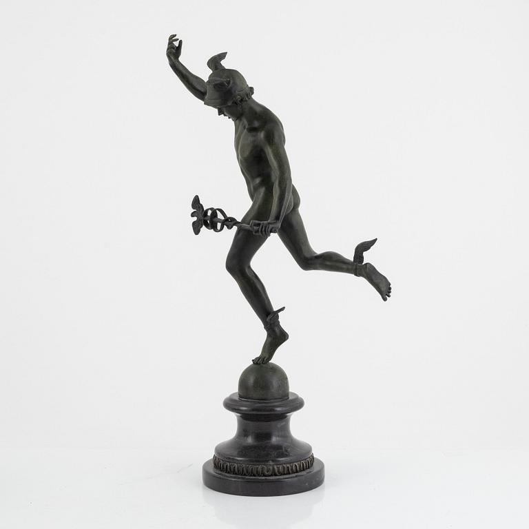 Giambologna, kopia efter, Merkurius.