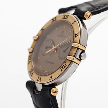 Omega, Constellation, "Uggla", armbandsur, 33 mm.