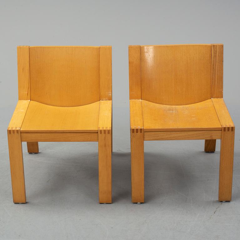 Stolar, 6 st, 1900-talets andra hälft.