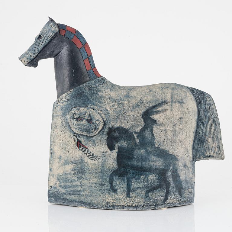 Björn Nyberg, skulptur, stengods.