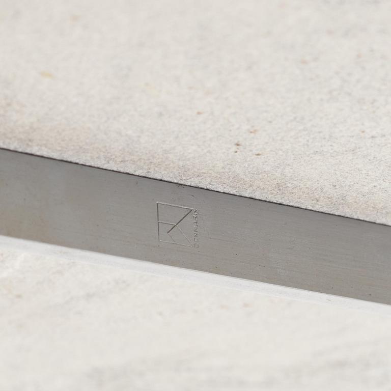 Poul Kjaerholm, a "PK54" dining table, E. Kold Christensen, Denmark, 1960s.
