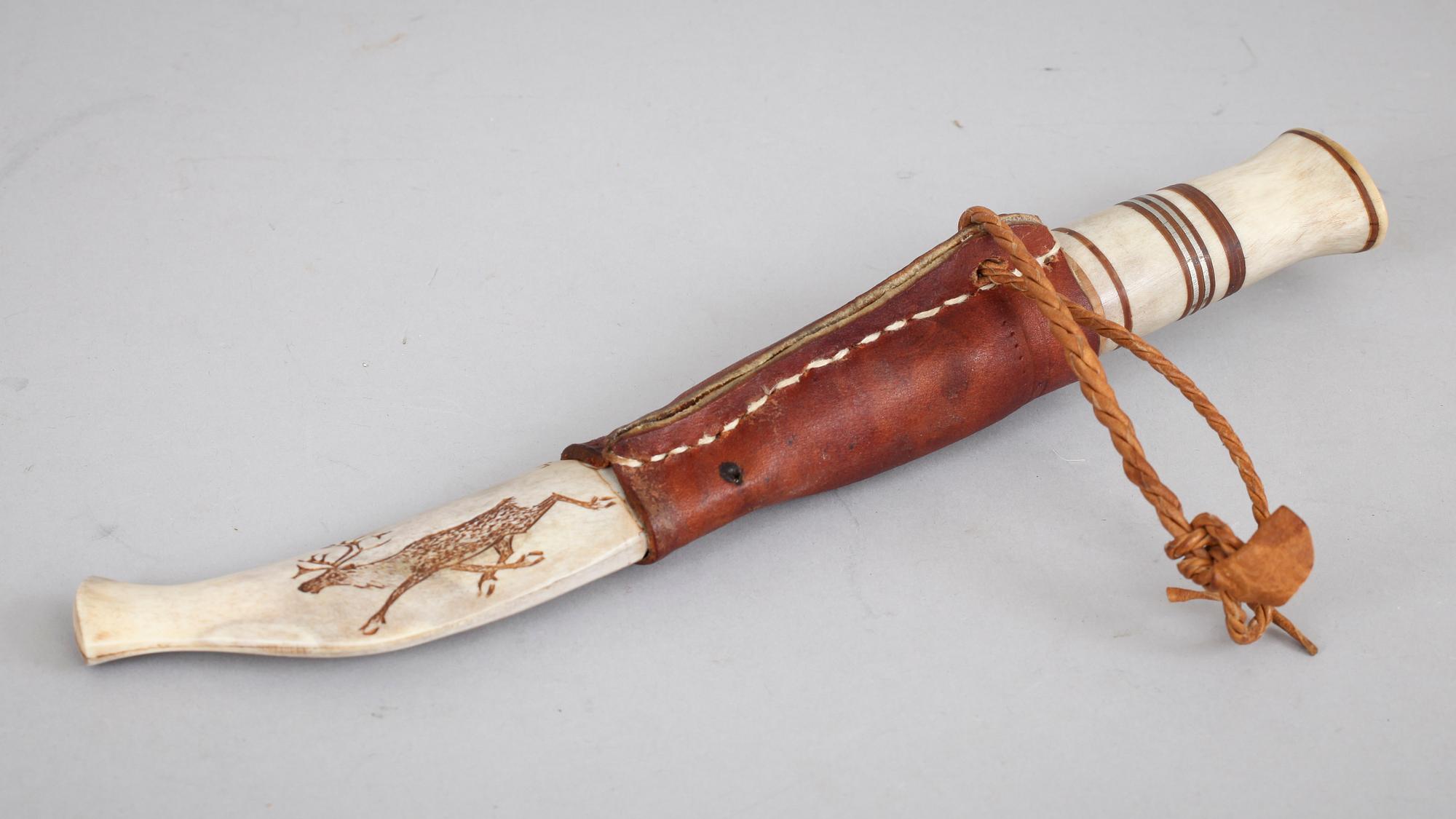 SAMEKNIV, Lars Pirak, märkt.