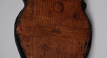 SPEGELLAMPETTER, ett par, en märkt ANS, Anders Nordström, Jönköping, verksam 1763-1779.