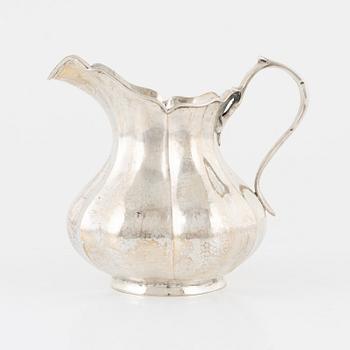 An Italian silver jug, 20th Century.