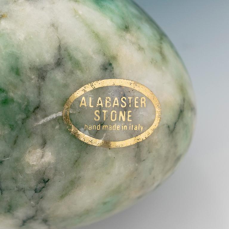 Koristemunia, 20 kpl, pääasiassa kiveä, 1900-luvun loppupuoli.