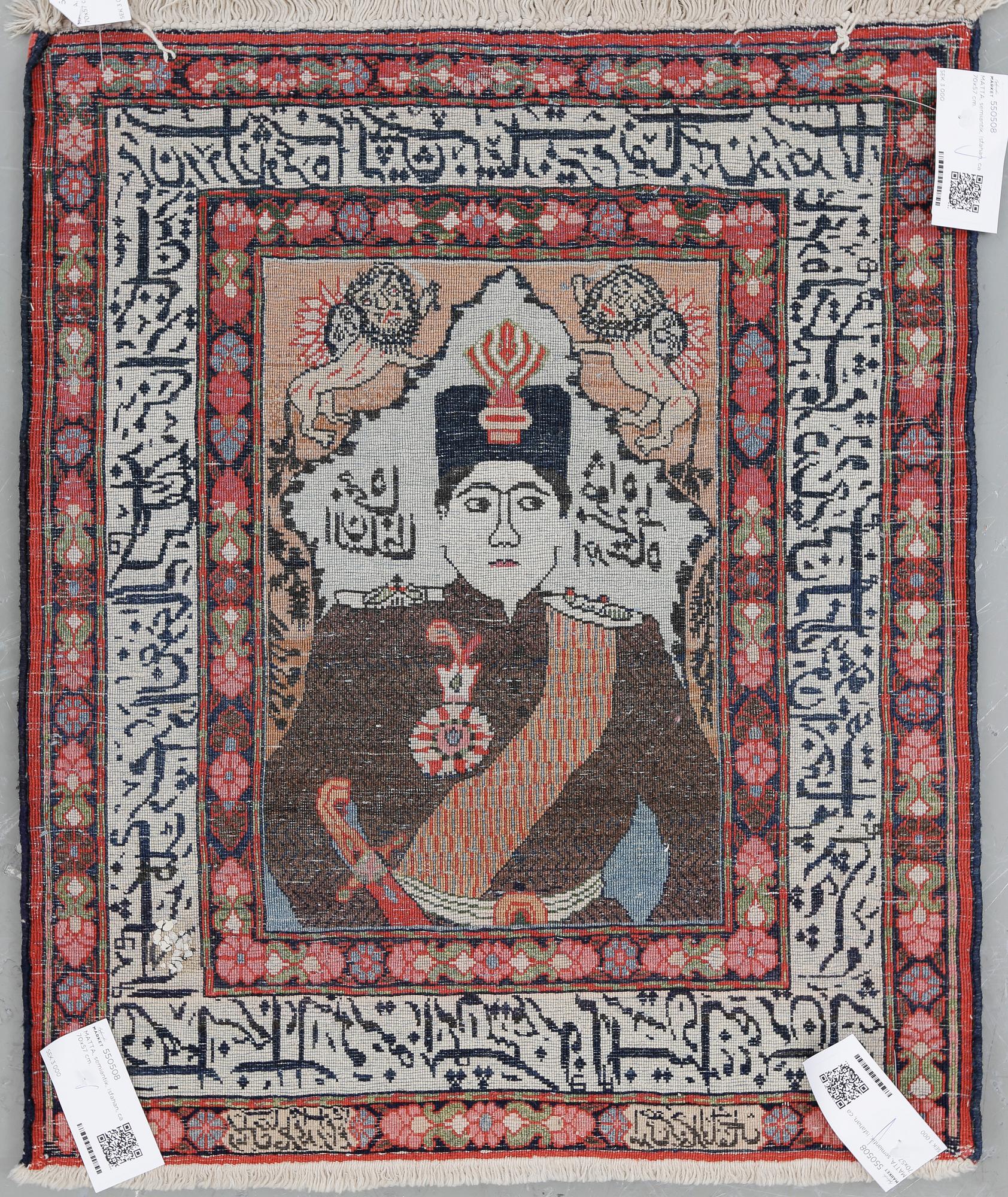 MATTA, semiantik, Sarouk, ca 70x57 cm.