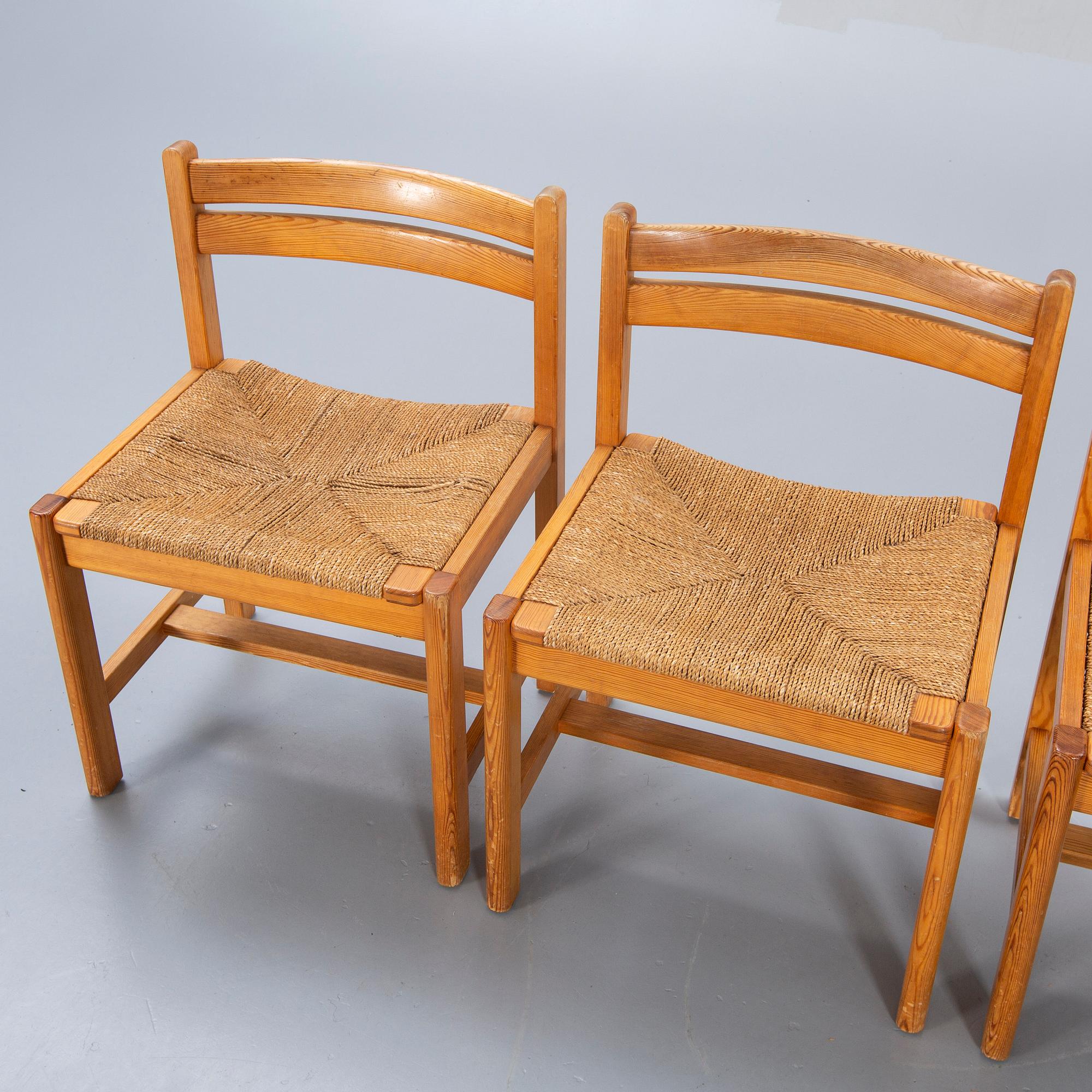 Børge Mogensen, matbord, 4 stolar, "Asserbo", Firma Karl Andersson & söner.