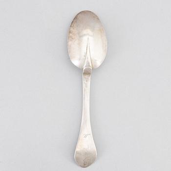 Hans Henriksson Wettersten, sk Råttsvansked, silver, barock, Vadstena (1682-1726).