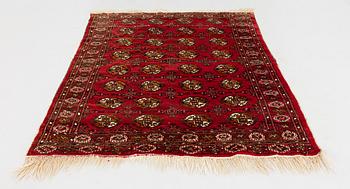 Matta, Tekke, Turkmen, semaintik, ca 144 x 114 cm.