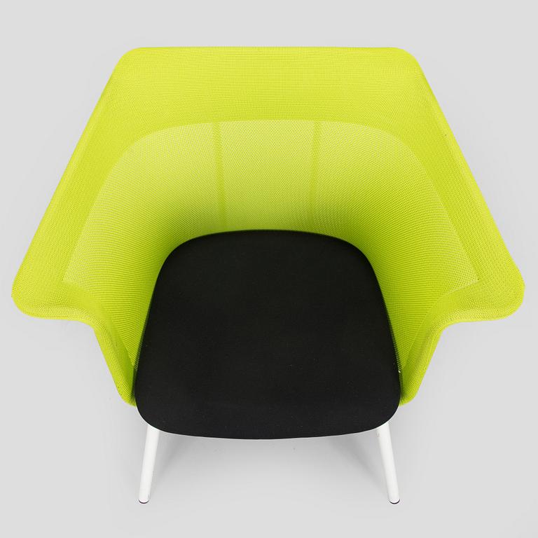 Jouni Leino, Fåtölj, "Lobay" för Brocape 2017. Jouni Leino Design Studio.