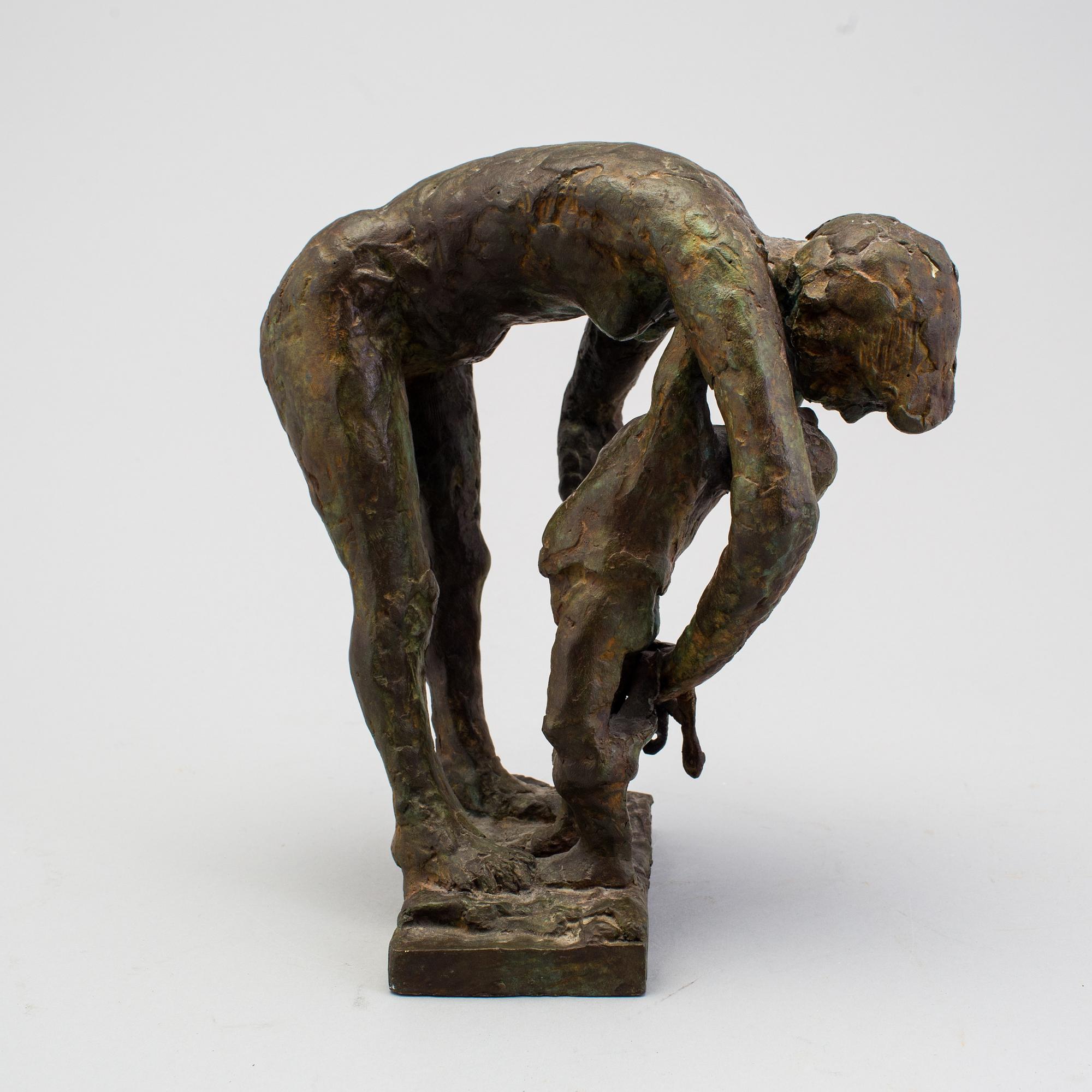 ERIK HÖGLUND, skulptur, brons, signerad och numrerad 5/10.