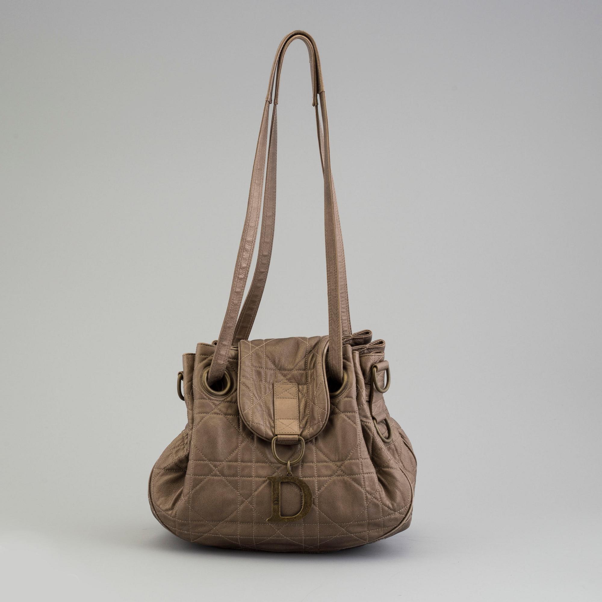 A bag by Christian Dior.