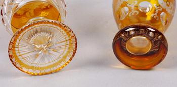 PARTI GLAS, 3 st, Böhmen, 1900-talets första hälft.