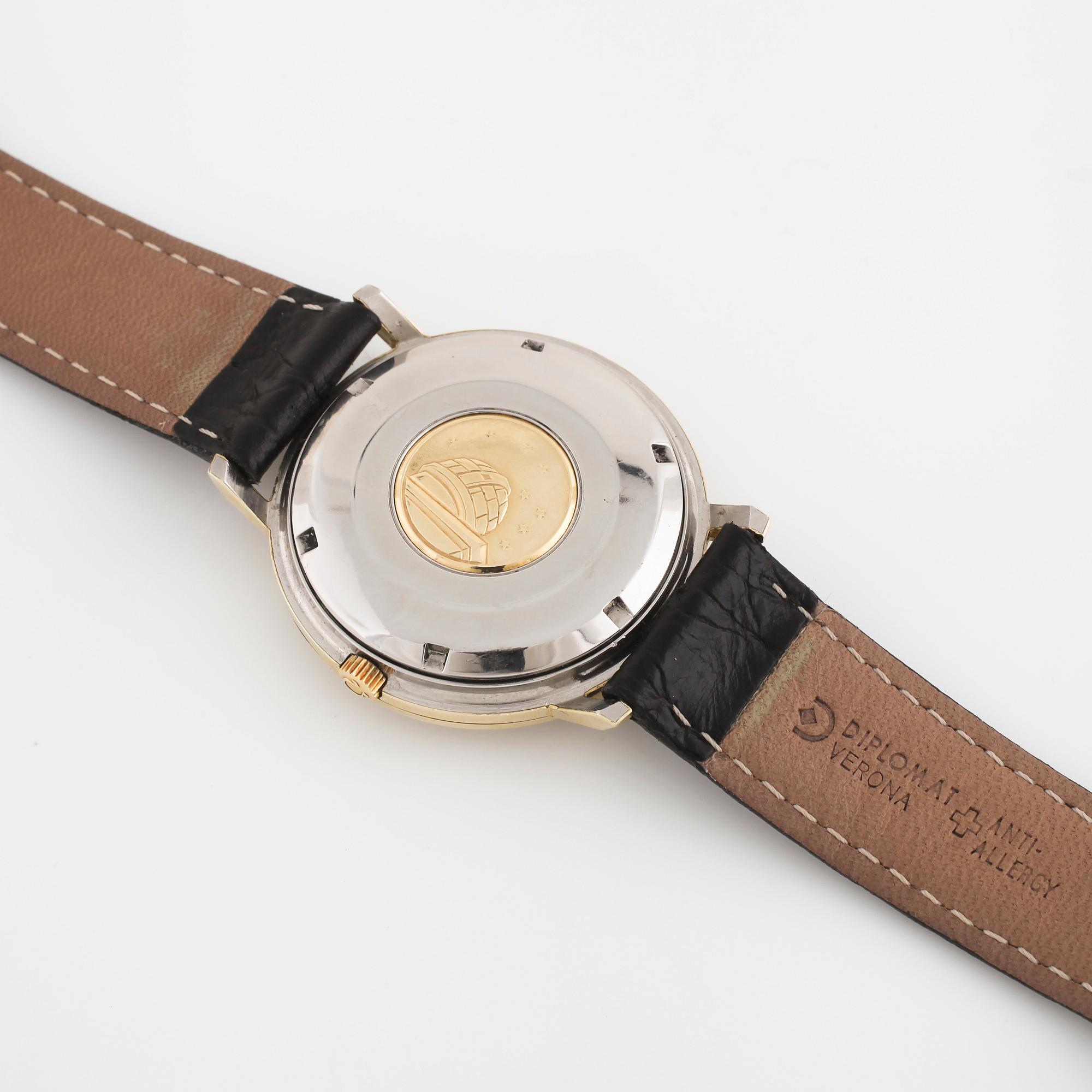 OMEGA, Constellation, Chronometer, "Pie-Pan", armbandsur, 35,5 mm.