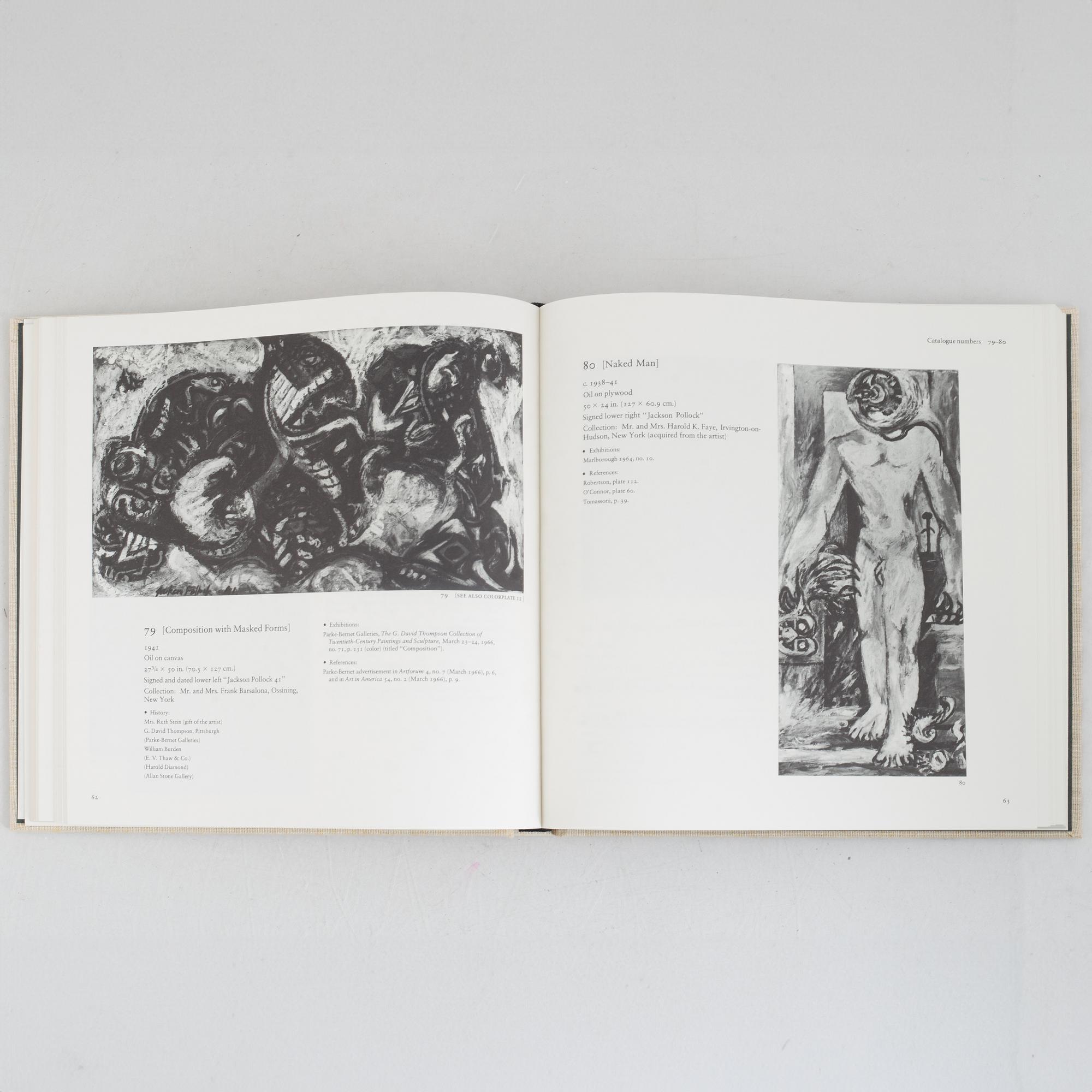 Jackson Pollock: A Catalogue Raisonné of Paintings, Drawings and Other Works, VOL I-IV.