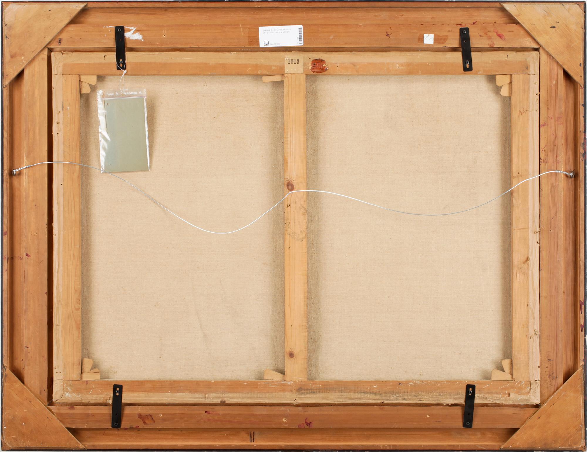 OLOF ARBORELIUS, olja på duk, monogramsign.