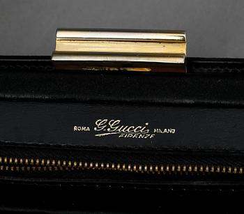 HANDVÄSKA, Gucci, omkring 1900-talets mitt.