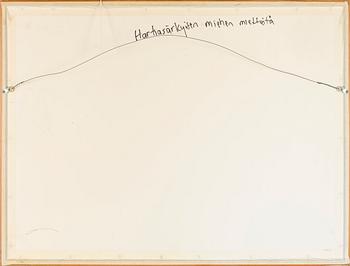 Timo Jakola, "Hartiasärkyisen miehen mietteitä" (Tankar av en man med axelsmärtor).