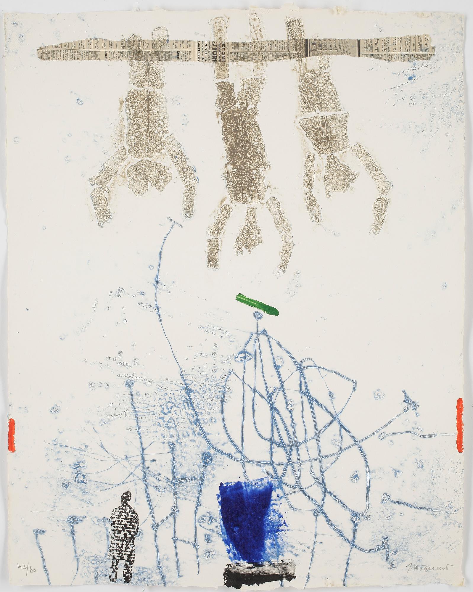 JAMES COIGNARD, mapp med 8st carborundumetsningar, signerade och numrerade 42/60.