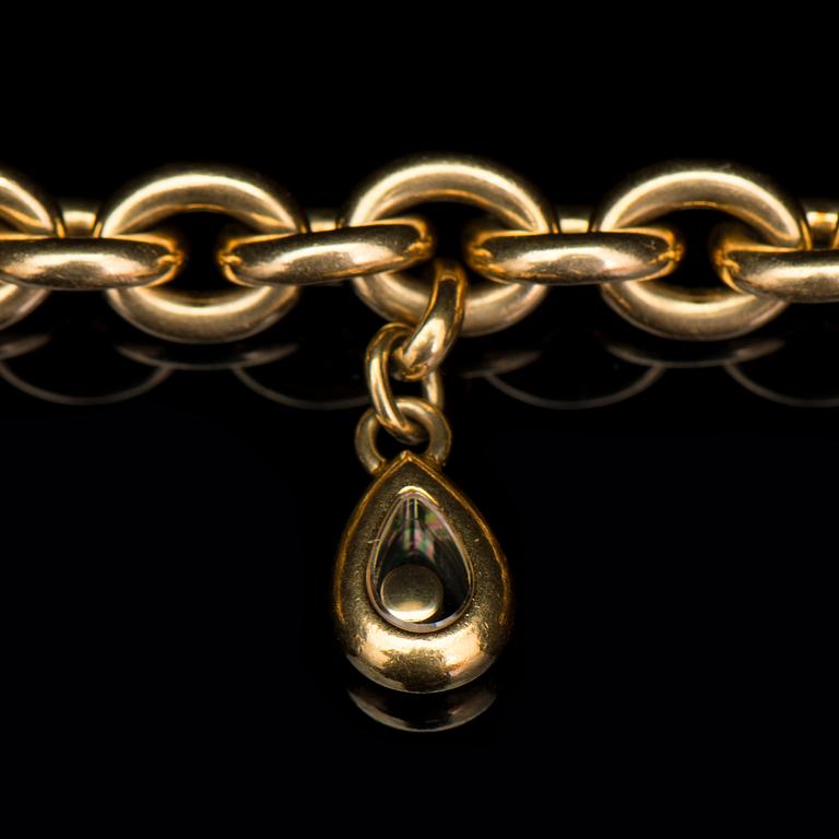 ARMBAND, CHOPARD, 18K guld, briljantslipade diamanter.