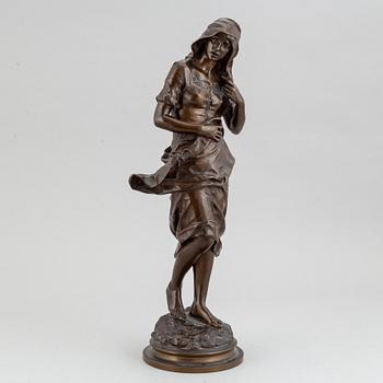 Jean Gautherin, sculpture. Signed. Founsdry mark. Bronze. Height 44.5 cm.