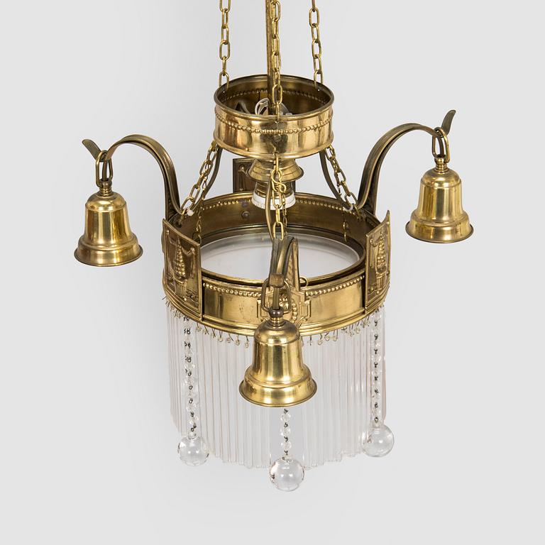 Chandelier, early 20th century.