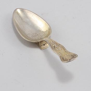 MEDICINSKED, silver, Gustaf Möllenborg, Stockholm, 1836. Vikt 70 g.