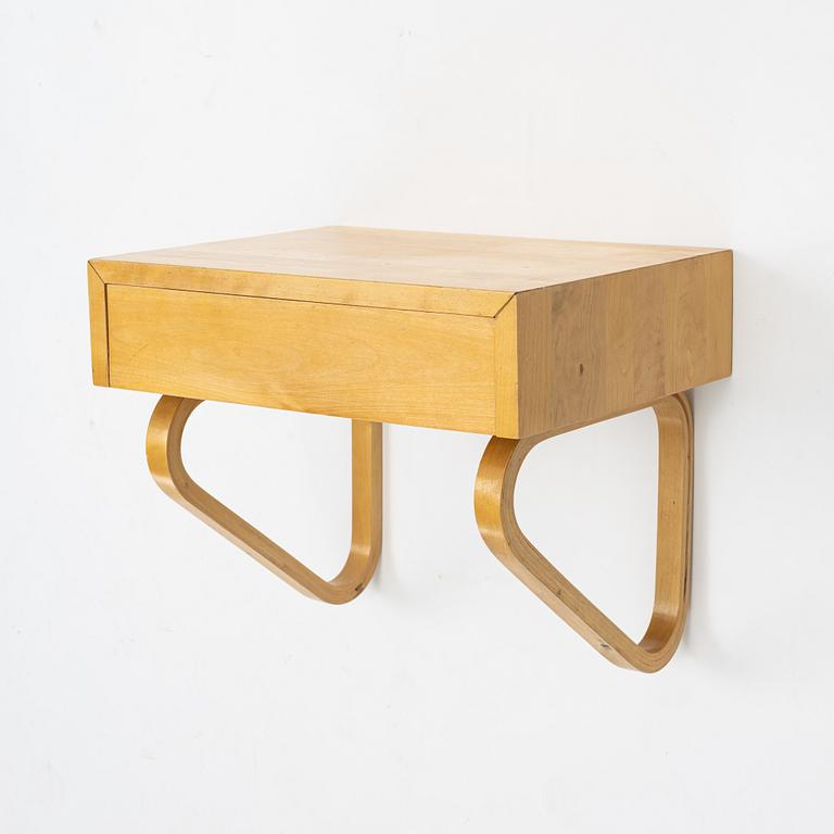 Alvar Aalto, a console/shelf, Aalto Möbler Hedemora, Sweden, mid 20th Century.