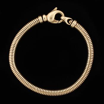 ARMBAND, 18 K guld, ca 29 g.
