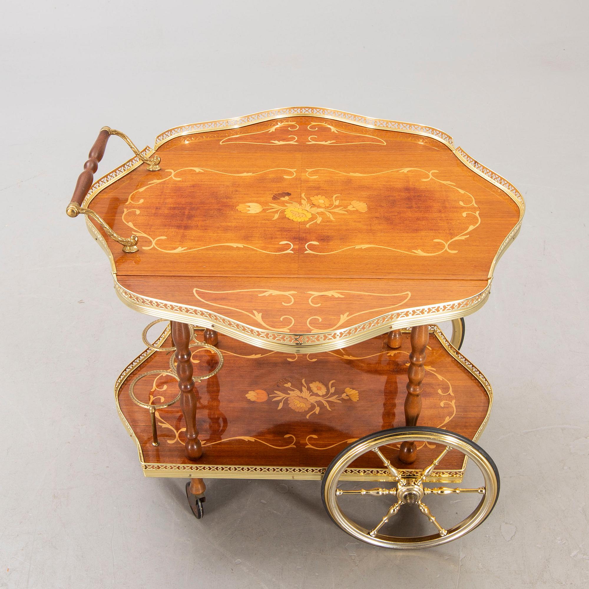 Serveringsvagn, 1900-talets andra hälft.