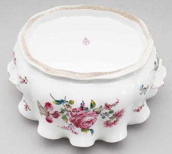 GLASSKÖLJARE, porslin, Höchstliknande märke, 1900-talets första hälft.