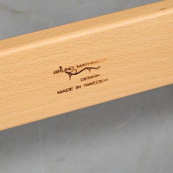 FÅTÖLJER, ett par, "Miranda", Bruno Mathsson, Bruno Mathsson International, Värnamo, 2000-tal.