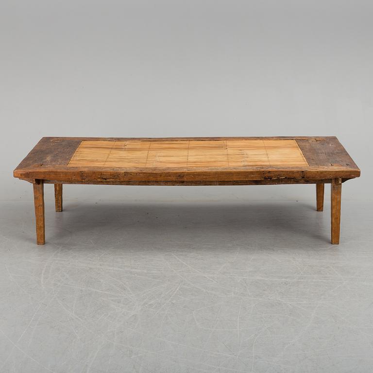 A Japanese wooden table, 20th century.