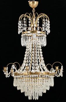 LJUSKRONA, empirestil, 1900-talets andra hälft. H 85.