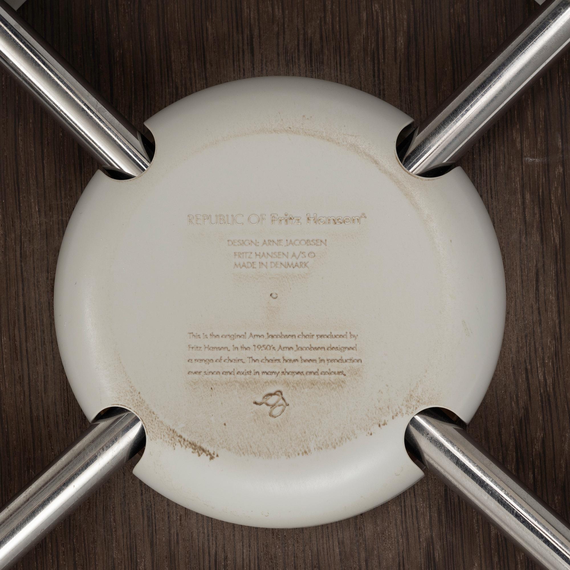 Arne Jacobsen, chairs, 4 pcs, "The Seven", Fritz Hansen.