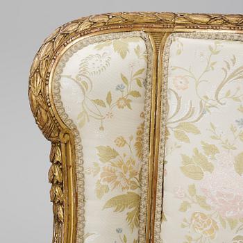 BERGÈRE, Louis XVI-stil, 1900-talets början.