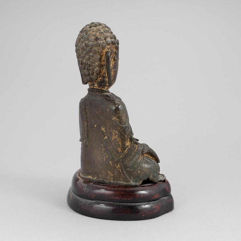 BUDDHA, brons. Mingdynastin (1368-1644).